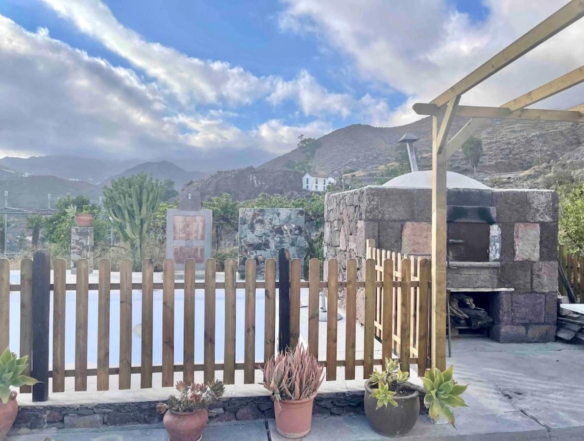 Casa Rural La Limera Con Piscina Privada Santa Lucia Exterior foto